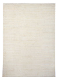 Alfombra Gabbeh - Persa - 247 x 168 cm - blanco natural