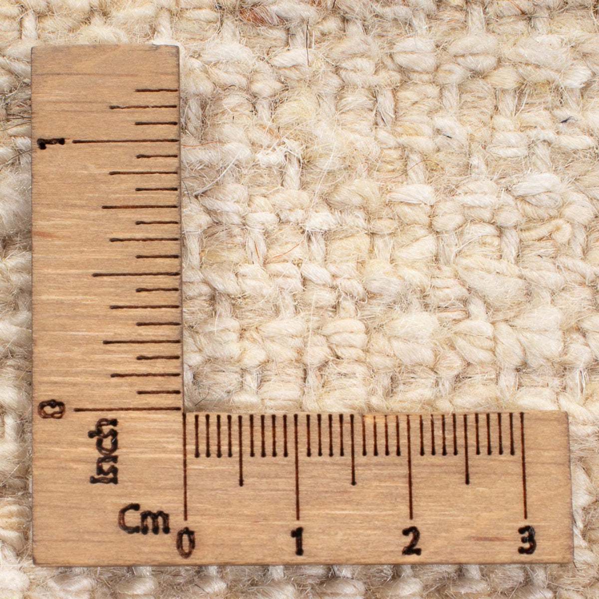 Alfombra Gabbeh - Persa - 204 x 142 cm - beige claro