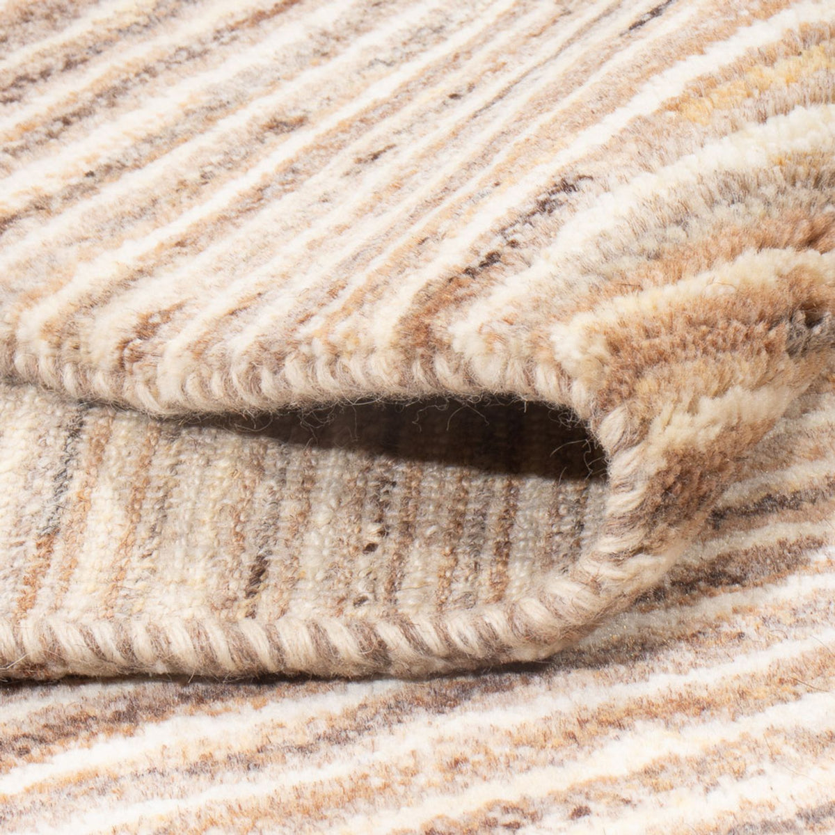 Alfombra Gabbeh - Persa - 193 x 143 cm - marrón claro