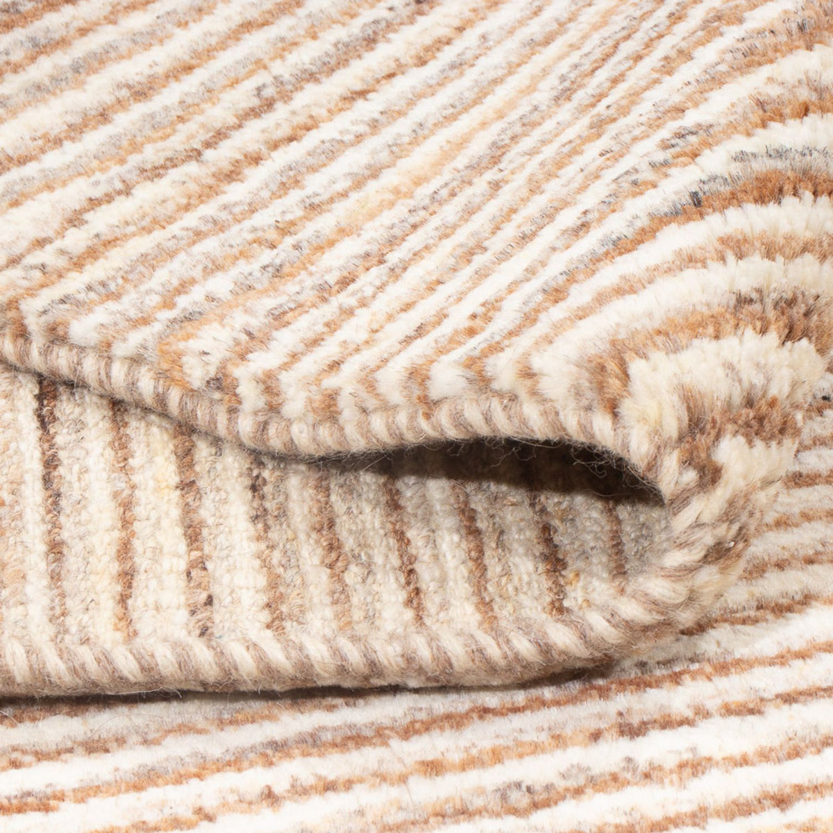 Alfombra Gabbeh - Persa - 194 x 145 cm - marrón claro