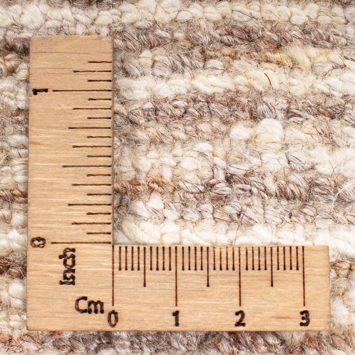 Alfombra Gabbeh - Persa - 194 x 151 cm - beige oscuro