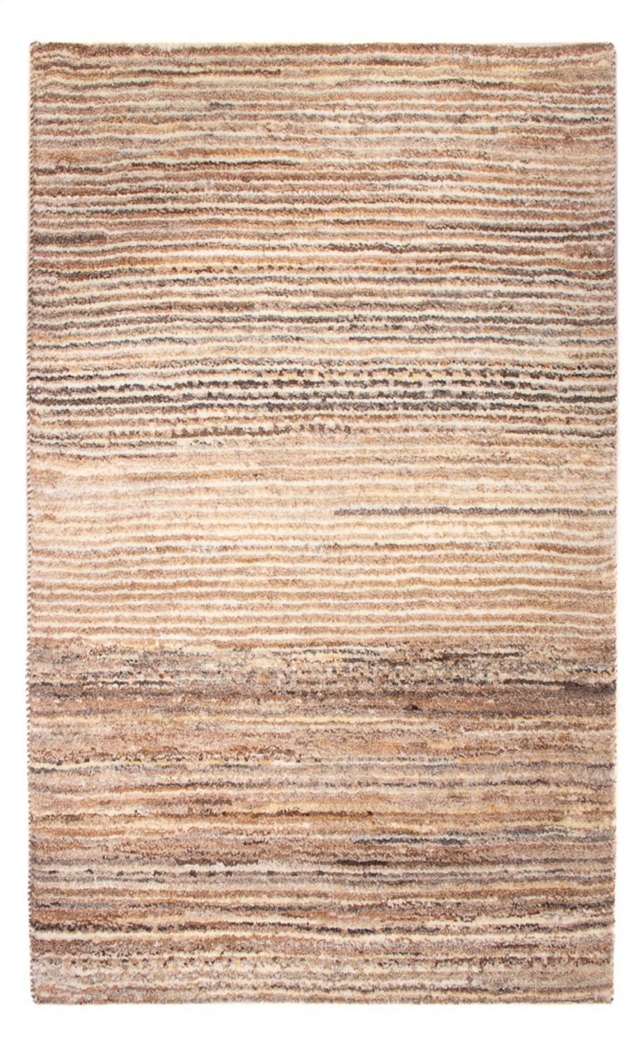 Alfombra Gabbeh - Persa - 96 x 61 cm - beige oscuro