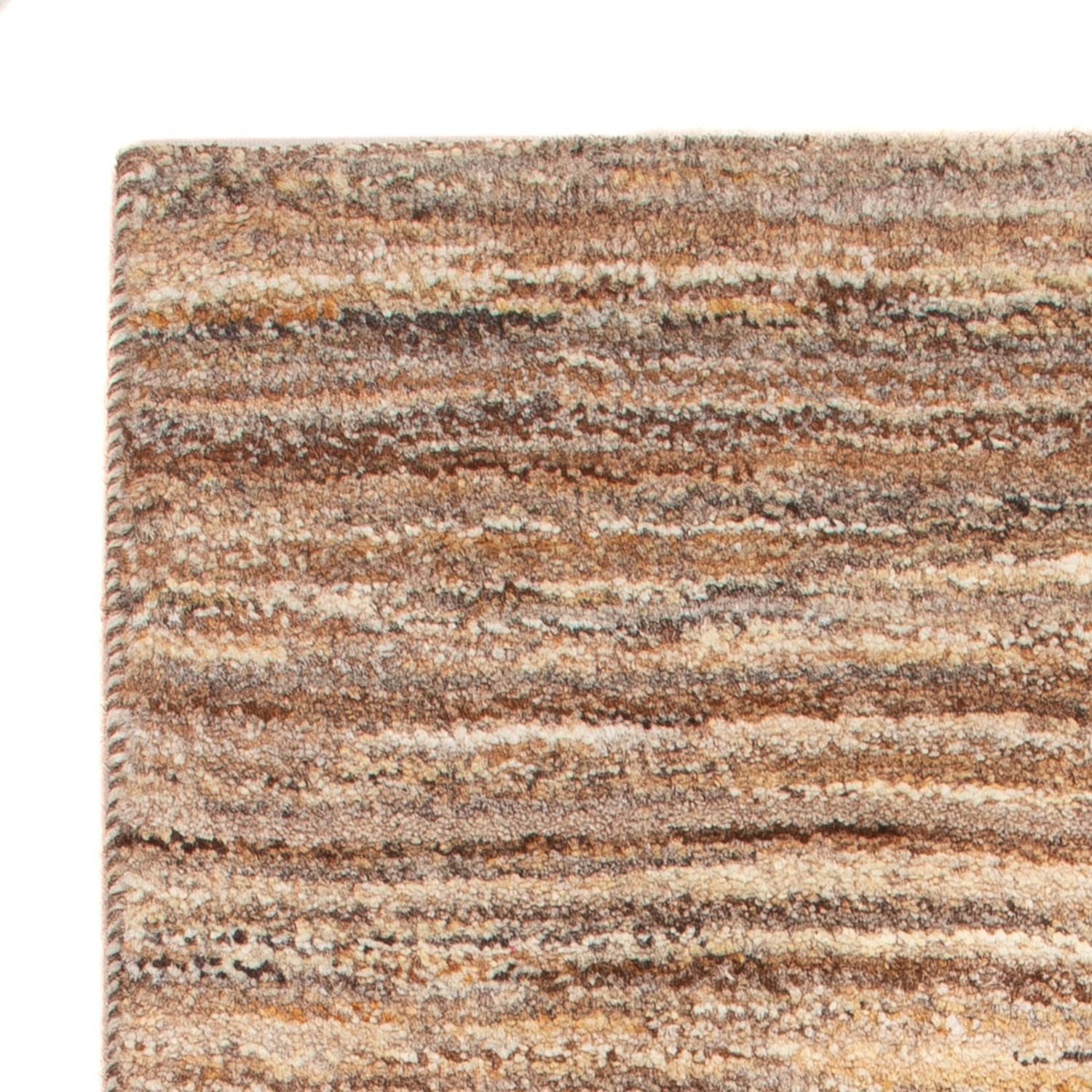 Alfombra Gabbeh - Persa - 90 x 58 cm - beige oscuro