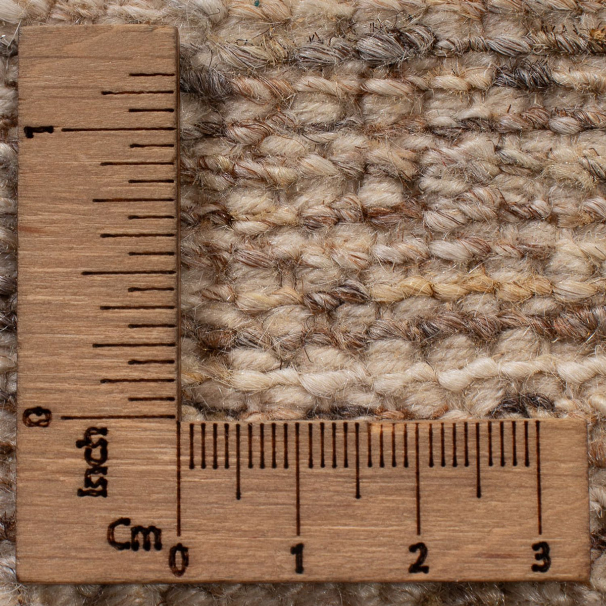 Alfombra Gabbeh - Persa - 89 x 60 cm - beige oscuro