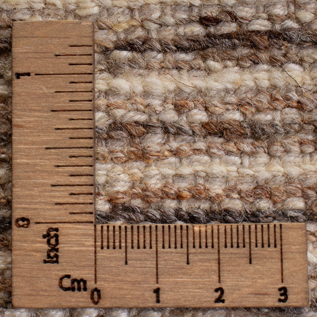 Alfombra Gabbeh - Persa - 96 x 60 cm - beige oscuro