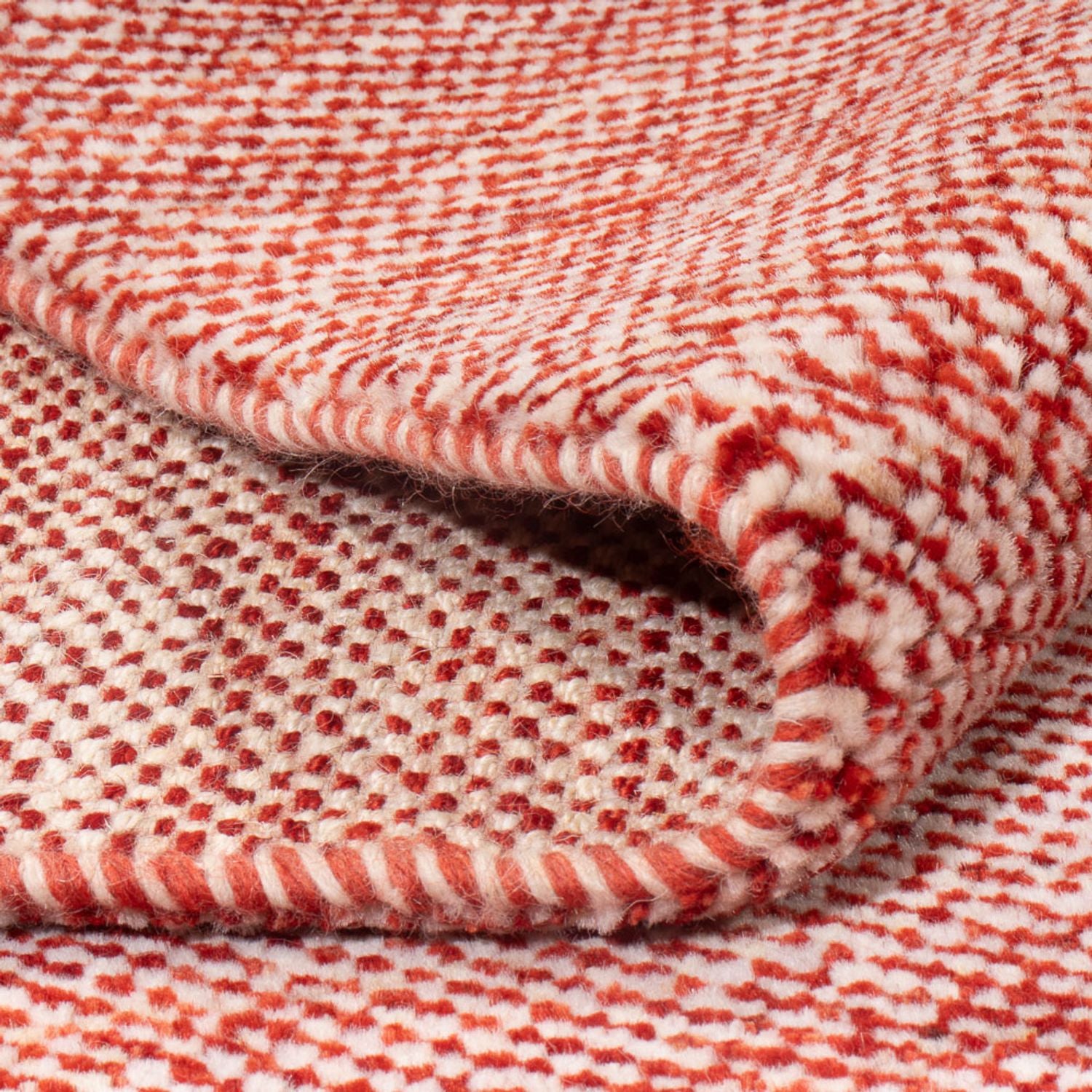 Alfombra Gabbeh - Persa cuadrado  - 200 x 183 cm - rojo claro