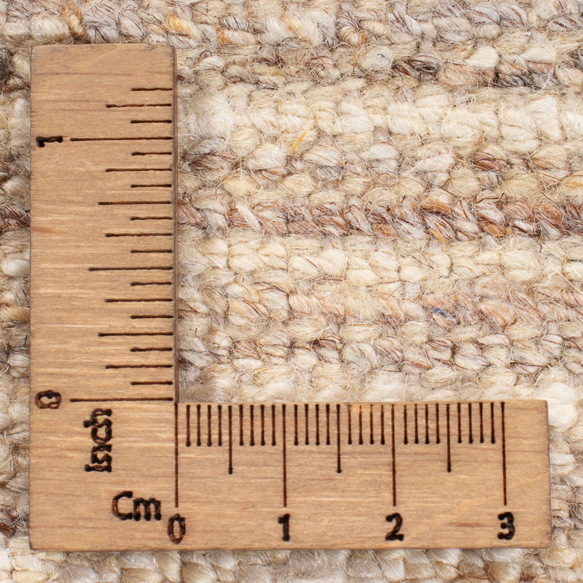 Alfombra Gabbeh - Persa - 203 x 148 cm - beige claro