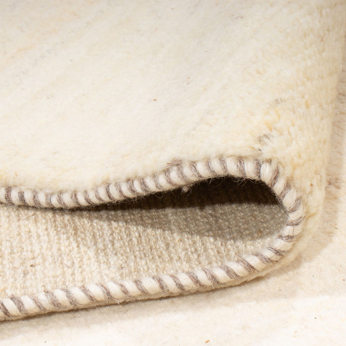 Alfombra Gabbeh - Persa - 245 x 174 cm - beige claro