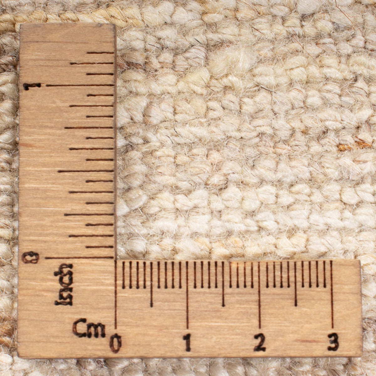 Alfombra Gabbeh - Persa - 190 x 154 cm - beige claro