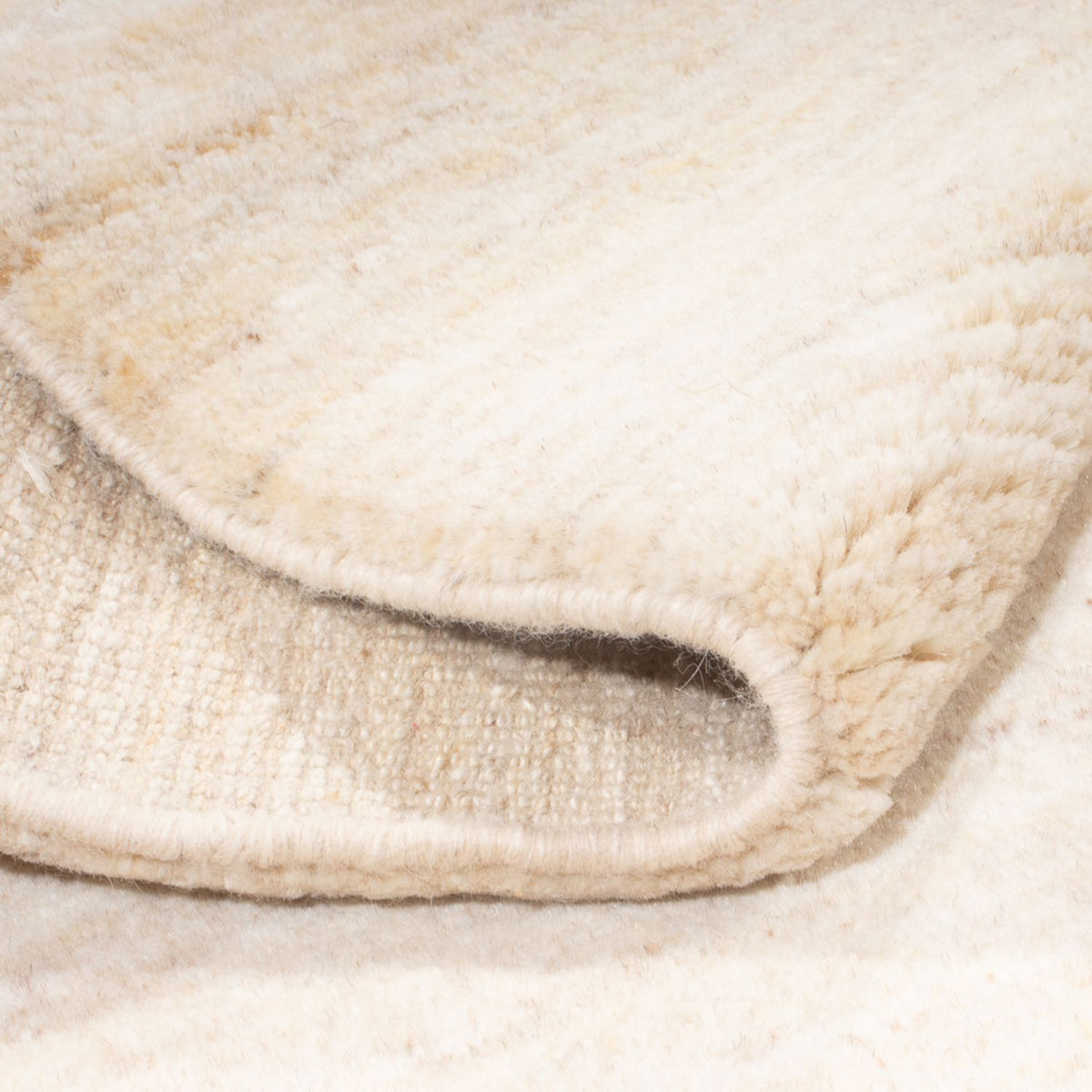 Alfombra Gabbeh - Persa - 200 x 155 cm - beige claro