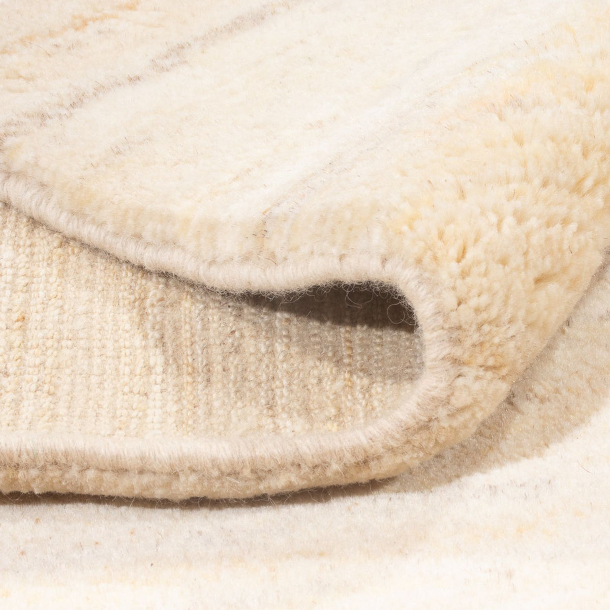 Alfombra Gabbeh - Persa - 212 x 160 cm - beige claro