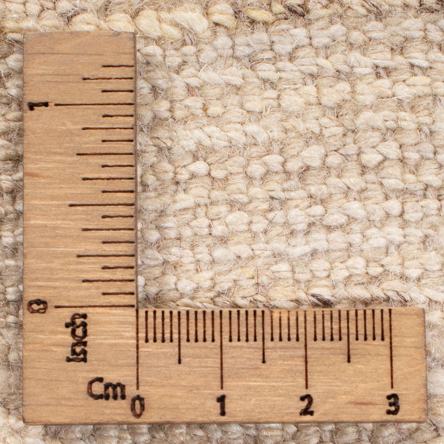 Alfombra Gabbeh - Persa - 212 x 160 cm - beige claro