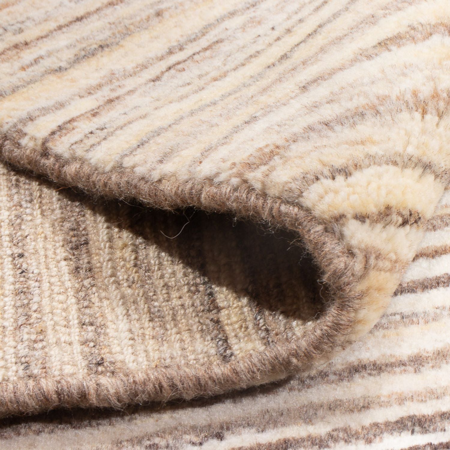 Alfombra Gabbeh - Persa - 142 x 98 cm - beige claro