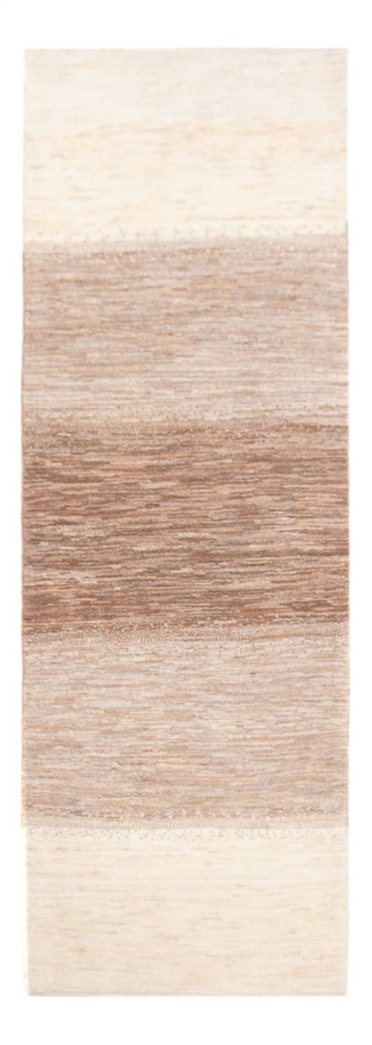 Alfombra de pasillo Alfombra Gabbeh - Persa - 268 x 85 cm - natural