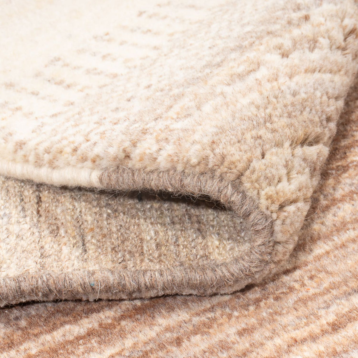 Alfombra de pasillo Alfombra Gabbeh - Persa - 297 x 86 cm - natural