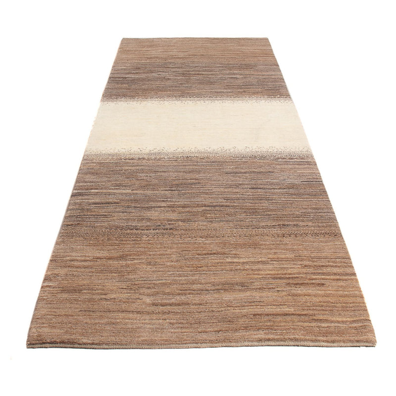 Alfombra de pasillo Alfombra Gabbeh - Persa - 325 x 106 cm - natural