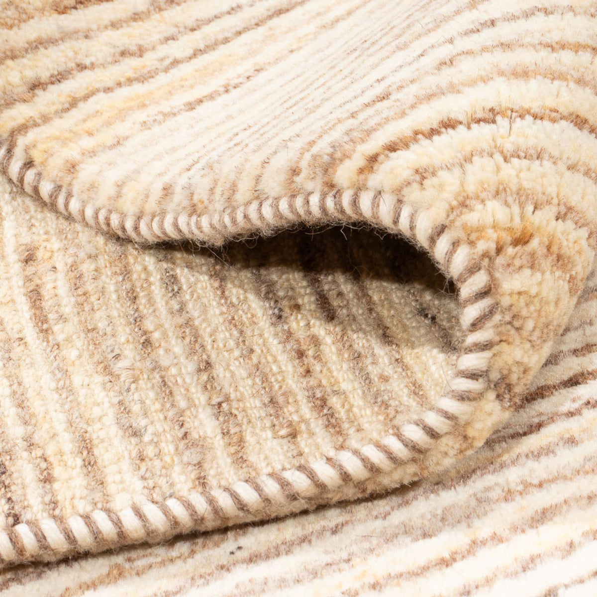 Alfombra Gabbeh - Persa - 234 x 172 cm - beige claro