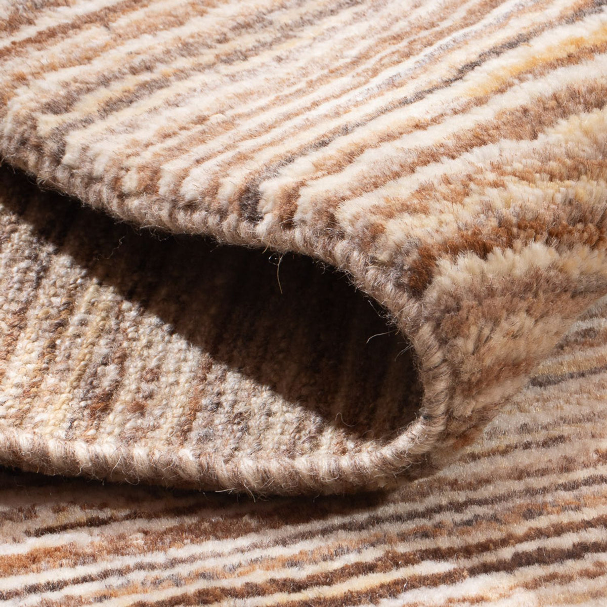 Alfombra Gabbeh - Persa - 94 x 60 cm - beige oscuro