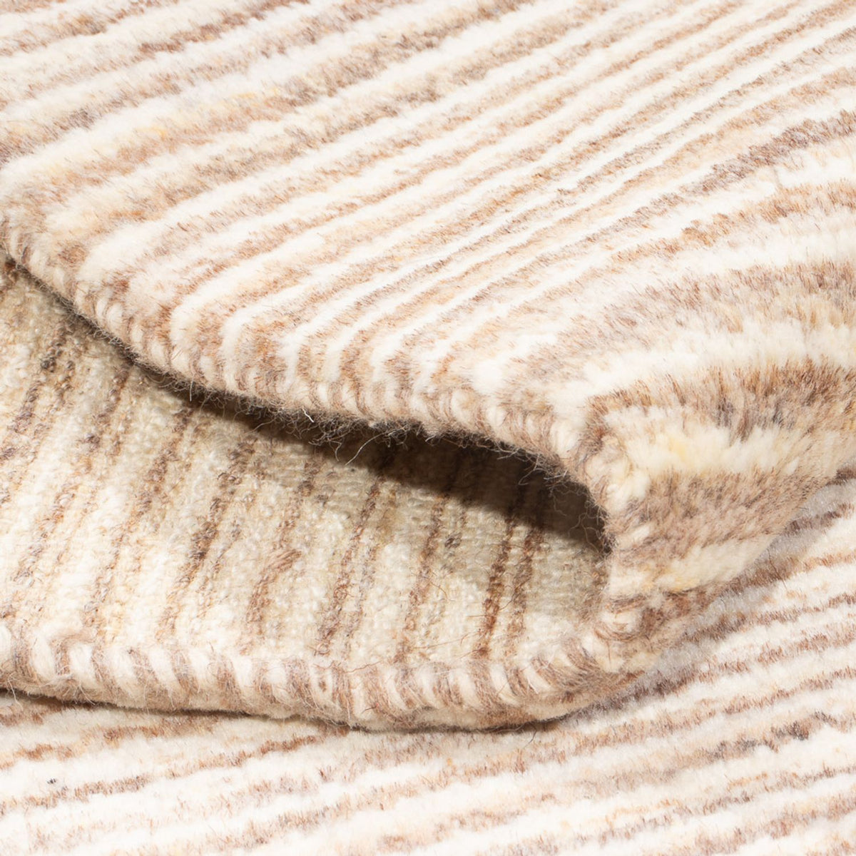 Alfombra Gabbeh - Persa - 95 x 60 cm - beige claro