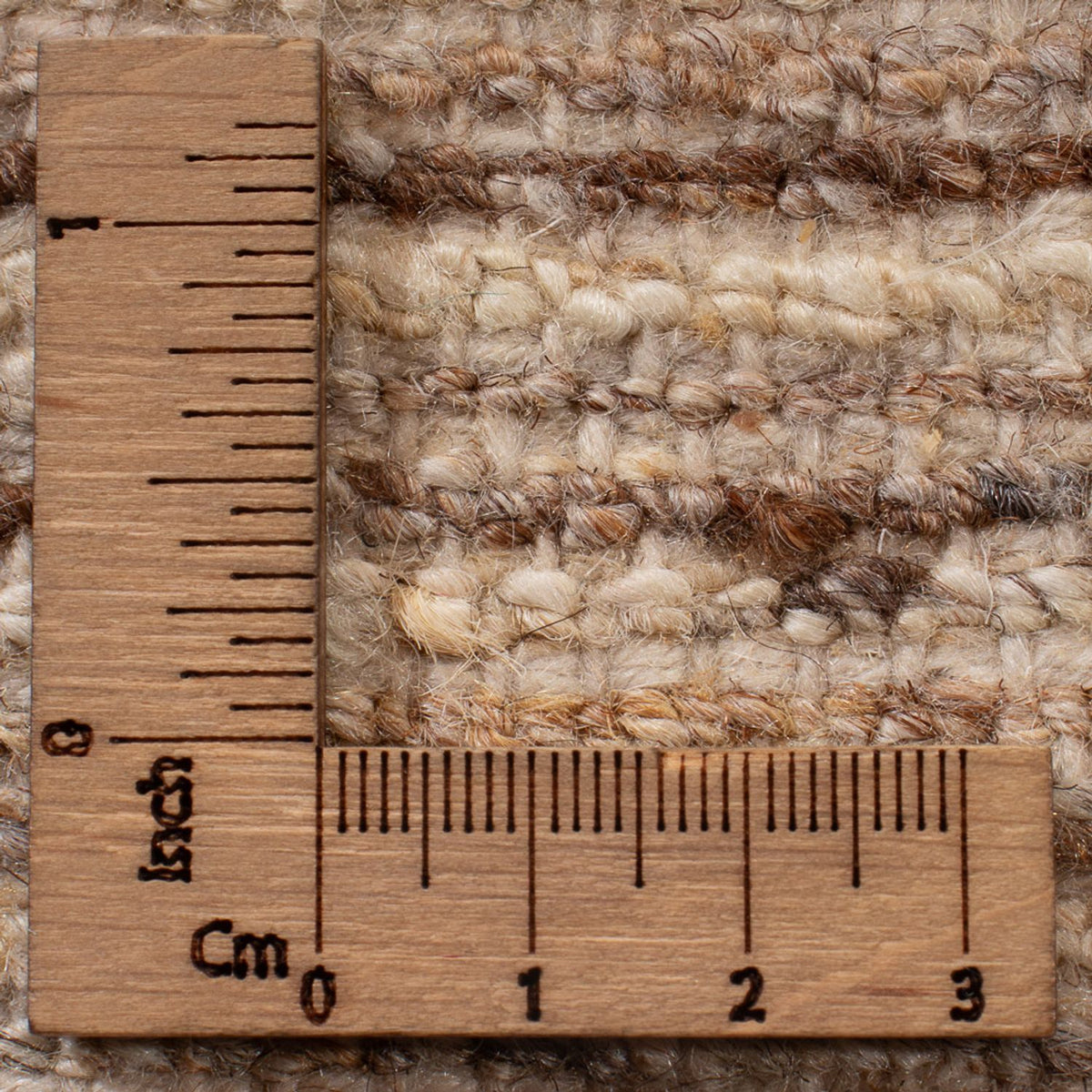 Alfombra Gabbeh - Persa - 96 x 59 cm - beige oscuro