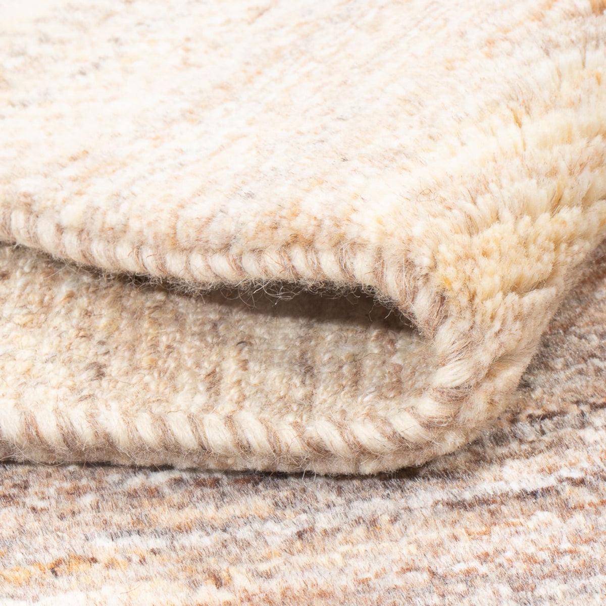 Alfombra Gabbeh - Persa - 145 x 100 cm - beige oscuro