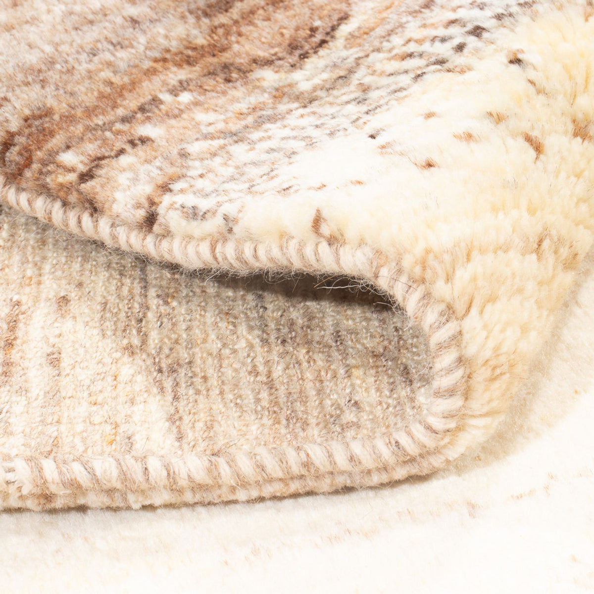 Alfombra Gabbeh - Persa cuadrado  - 120 x 108 cm - multicolor