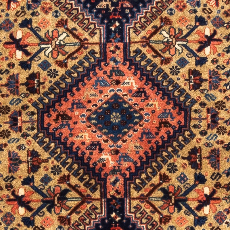 Alfombra de pasillo Alfombra Gabbeh - Persa - 220 x 76 cm - arena