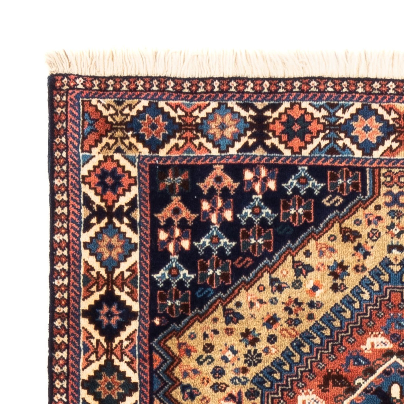 Gabbeh persa Alfombra 220x76cm - Perserteppich Wollteppich
