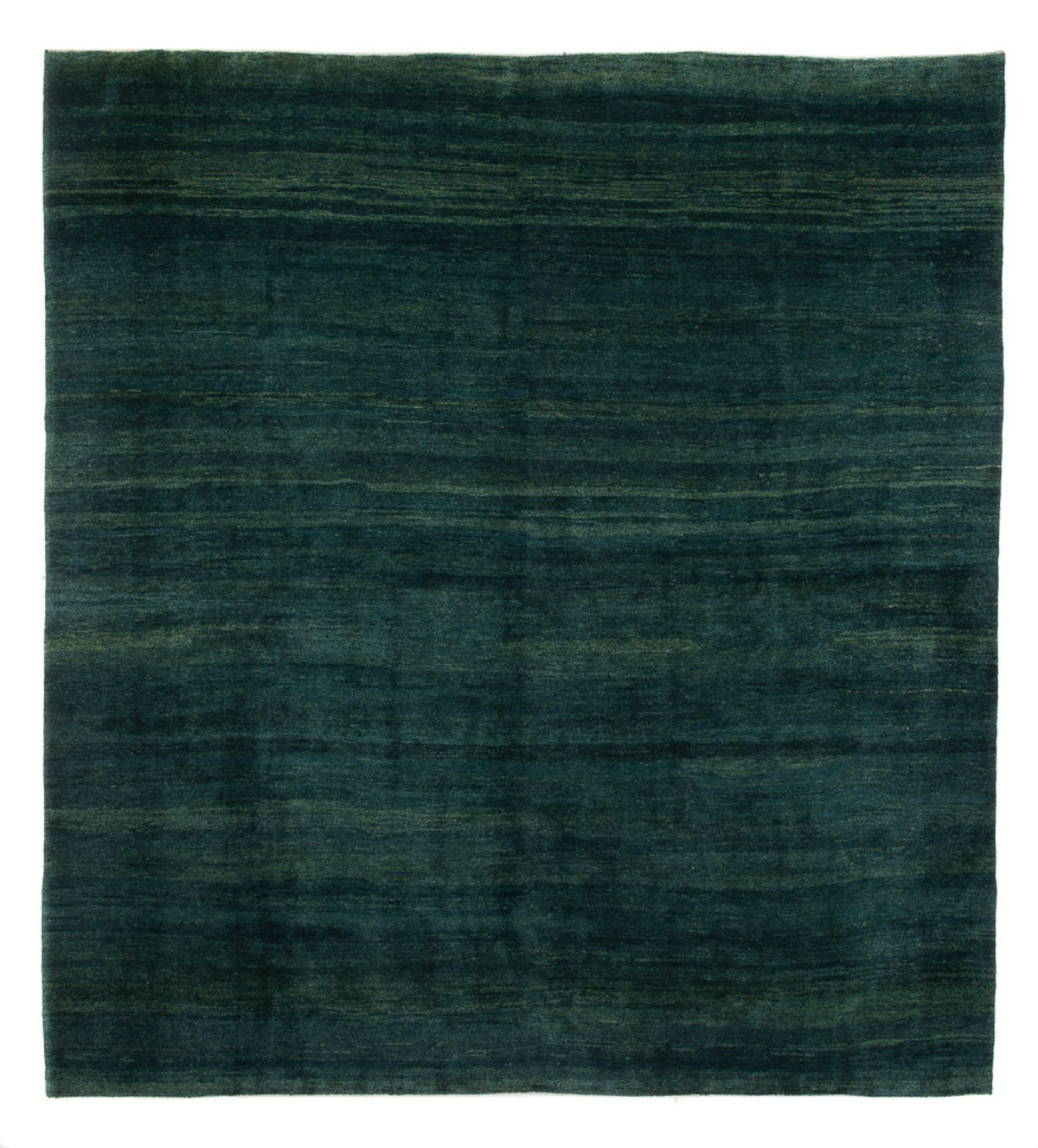 Alfombra Gabbeh - Persa - 380 x 335 cm - verde oscuro