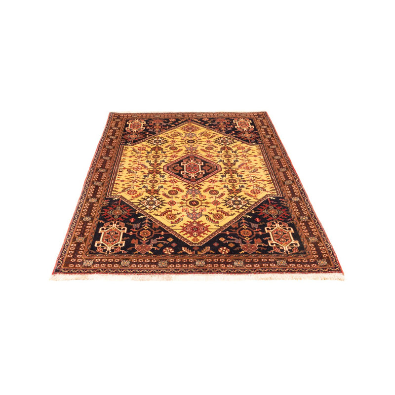 Alfombra persa - Nómada - 150 x 110 cm - amarillo