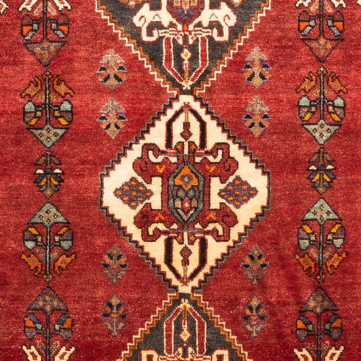Alfombra persa - Nómada - 172 x 117 cm - rojo