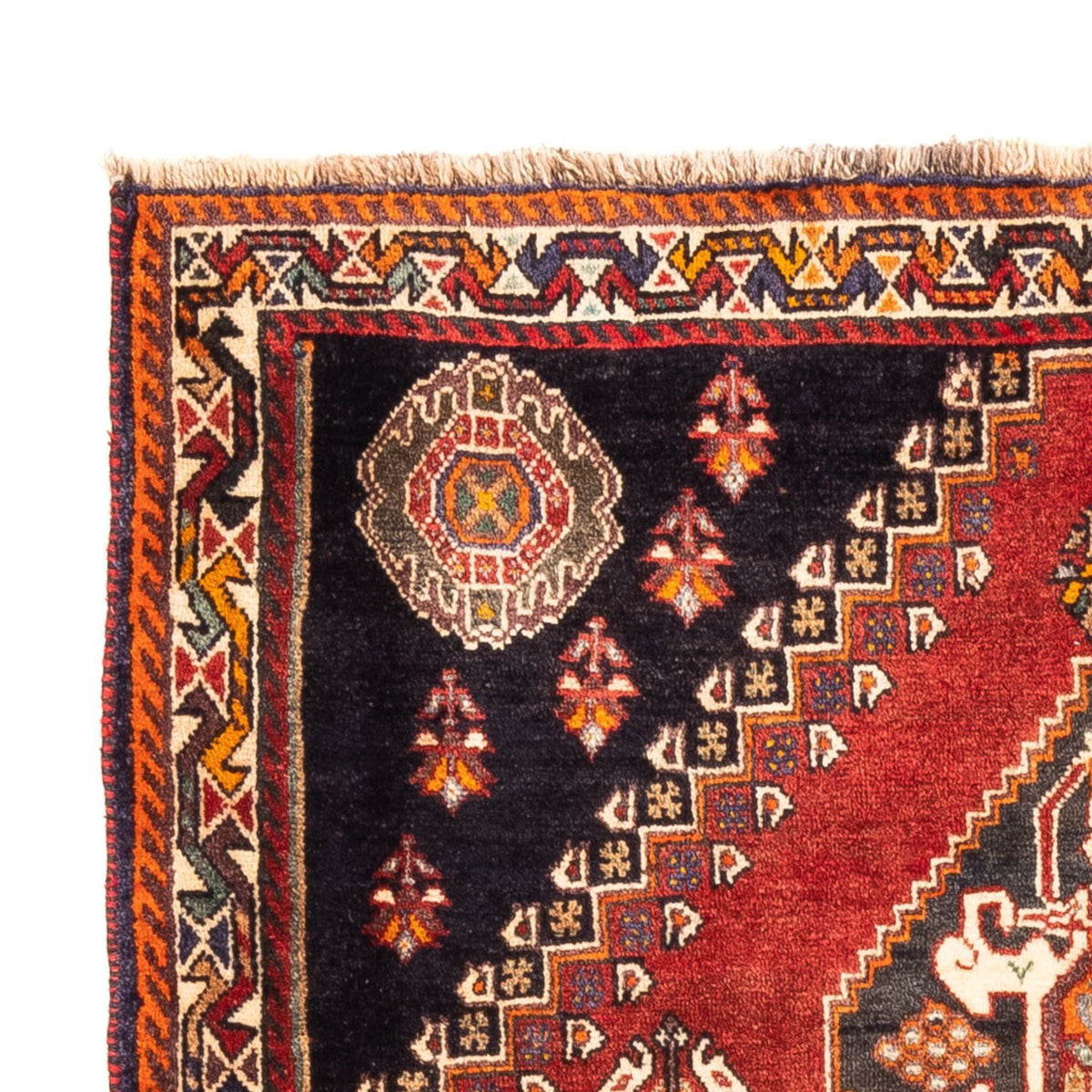 Alfombra persa - Nómada - 172 x 117 cm - rojo