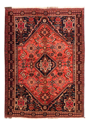 Alfombra persa - Nómada - 150 x 115 cm - rojo
