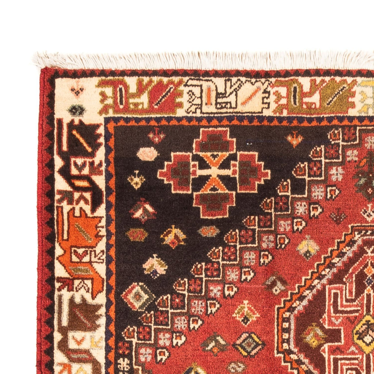 Alfombra persa - Nómada - 170 x 112 cm - rojo