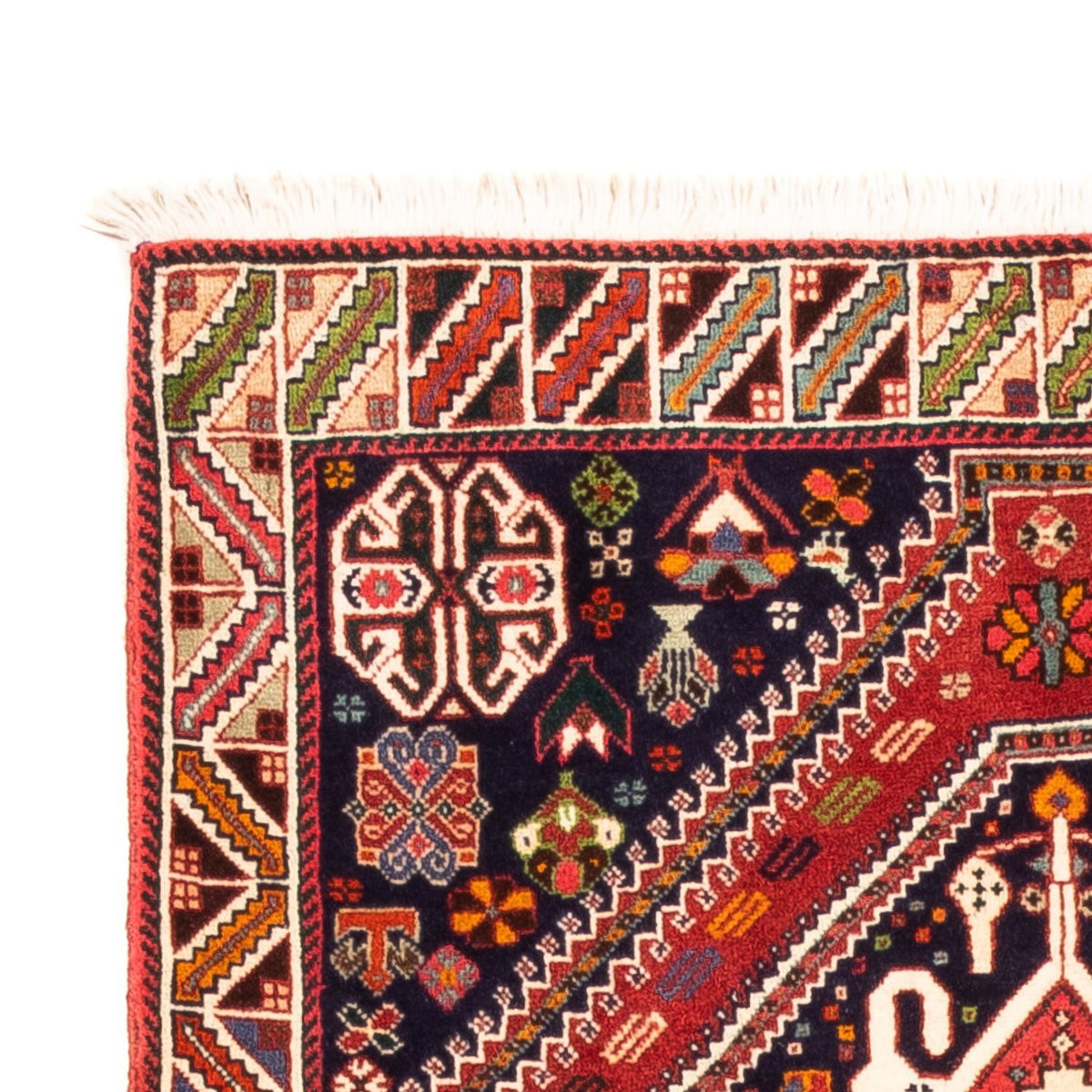 Alfombra de pasillo Alfombra persa - Nómada - 200 x 80 cm - rojo