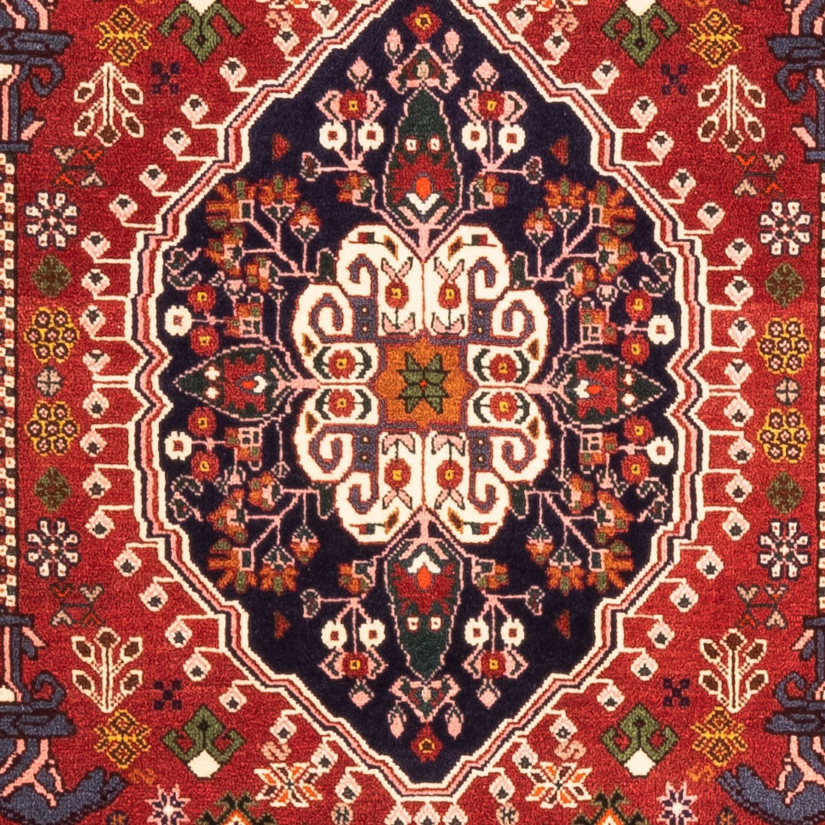 Alfombra de pasillo Alfombra persa - Nómada - 200 x 83 cm - rojo