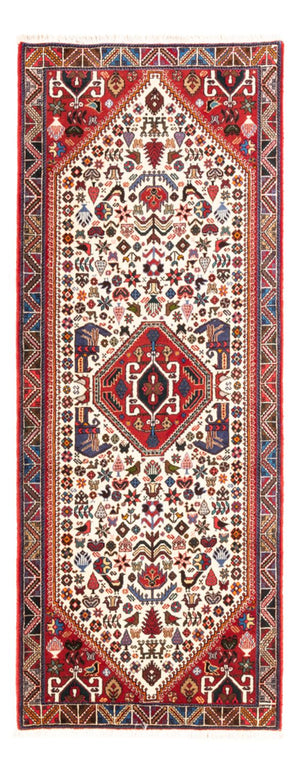 Alfombra de pasillo Alfombra persa - Nómada - 200 x 82 cm - crema