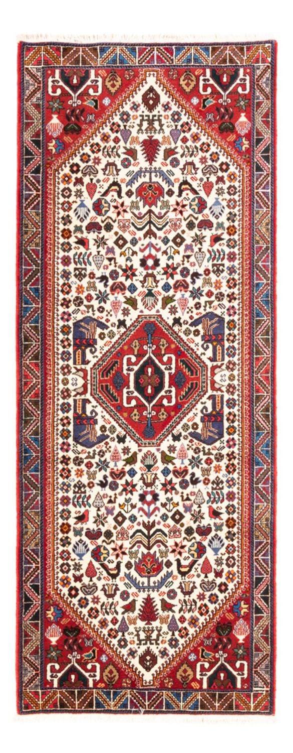 Alfombra de pasillo Alfombra persa - Nómada - 200 x 82 cm - crema