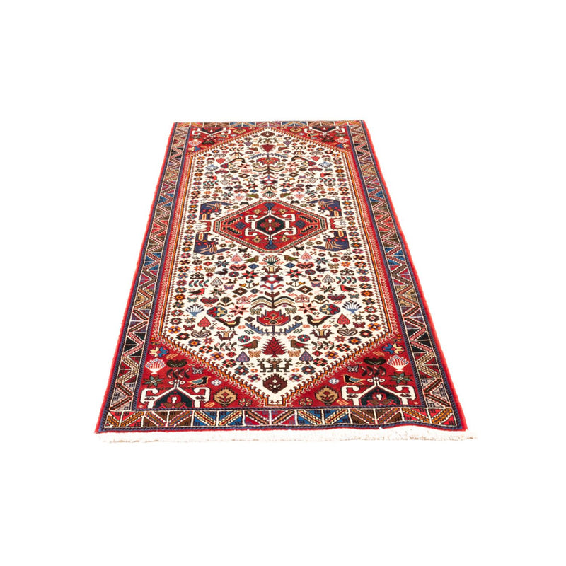 Alfombra de pasillo Alfombra persa - Nómada - 200 x 82 cm - crema