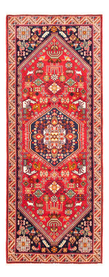 Alfombra de pasillo Alfombra persa - Nómada - 200 x 82 cm - rojo