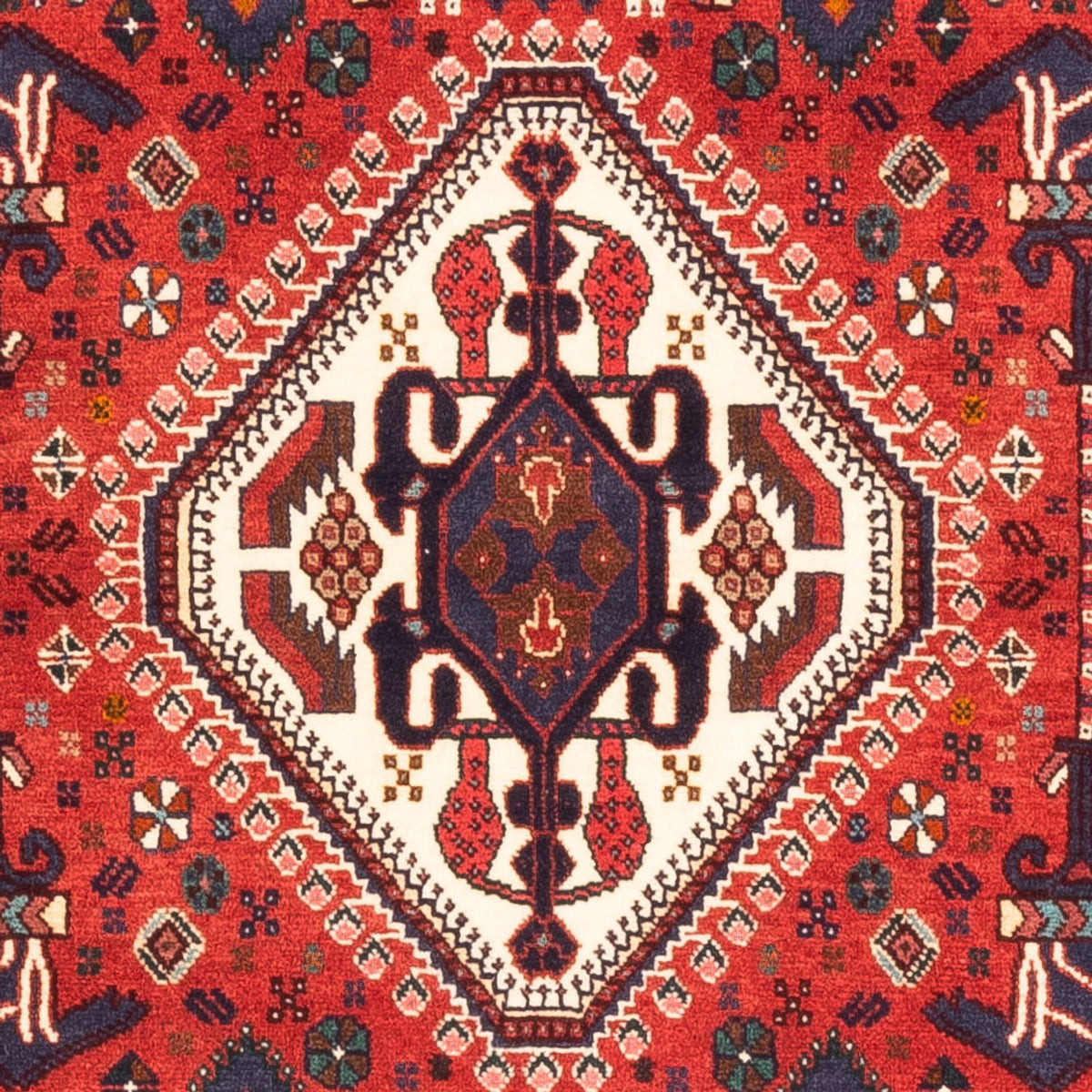 Alfombra de pasillo Alfombra persa - Nómada - 205 x 80 cm - rojo