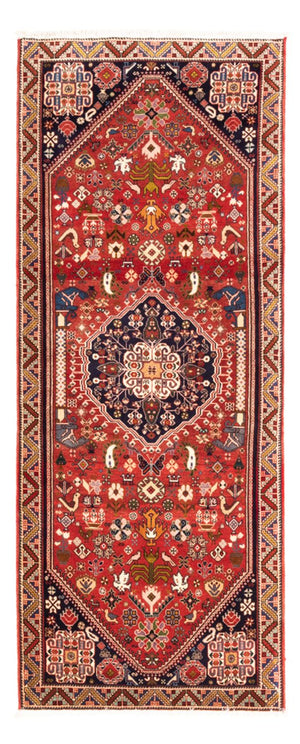 Alfombra de pasillo Alfombra persa - Nómada - 200 x 80 cm - rojo