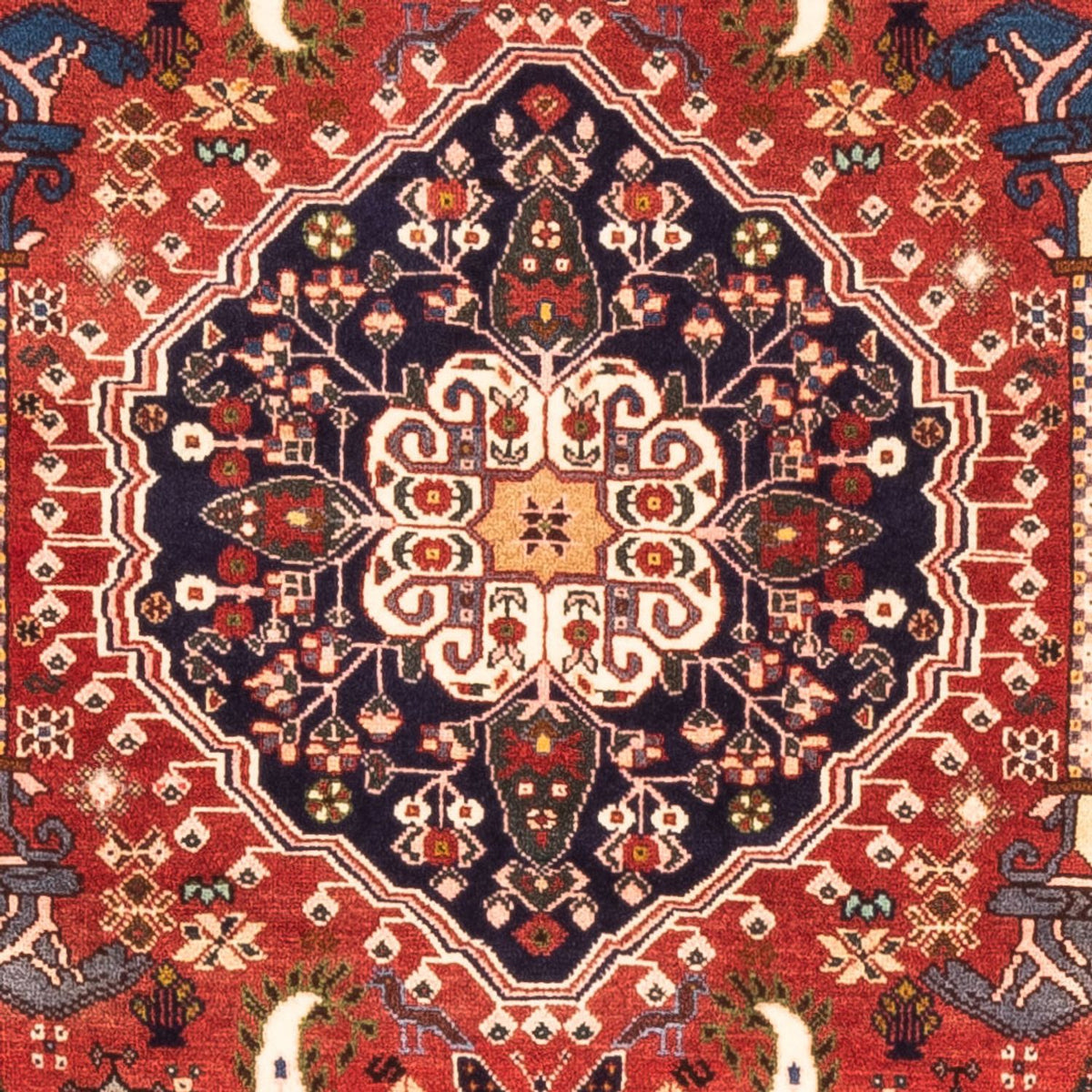 Alfombra de pasillo Alfombra persa - Nómada - 200 x 80 cm - rojo