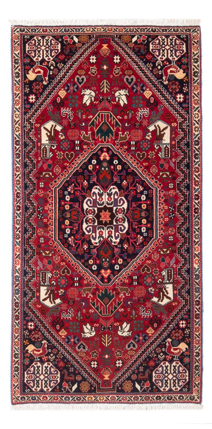 Alfombra de pasillo Alfombra persa - Nómada - 164 x 73 cm - rojo