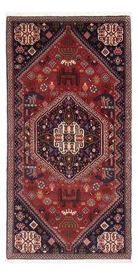Alfombra de pasillo Alfombra persa - Nómada - 154 x 72 cm - rojo