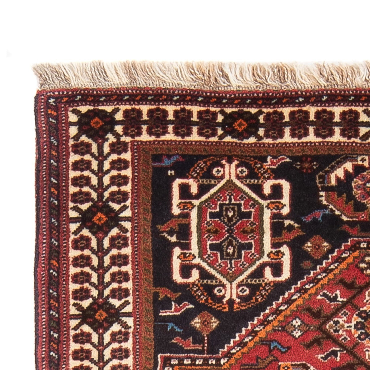 Alfombra persa - Nómada - 150 x 80 cm - rojo