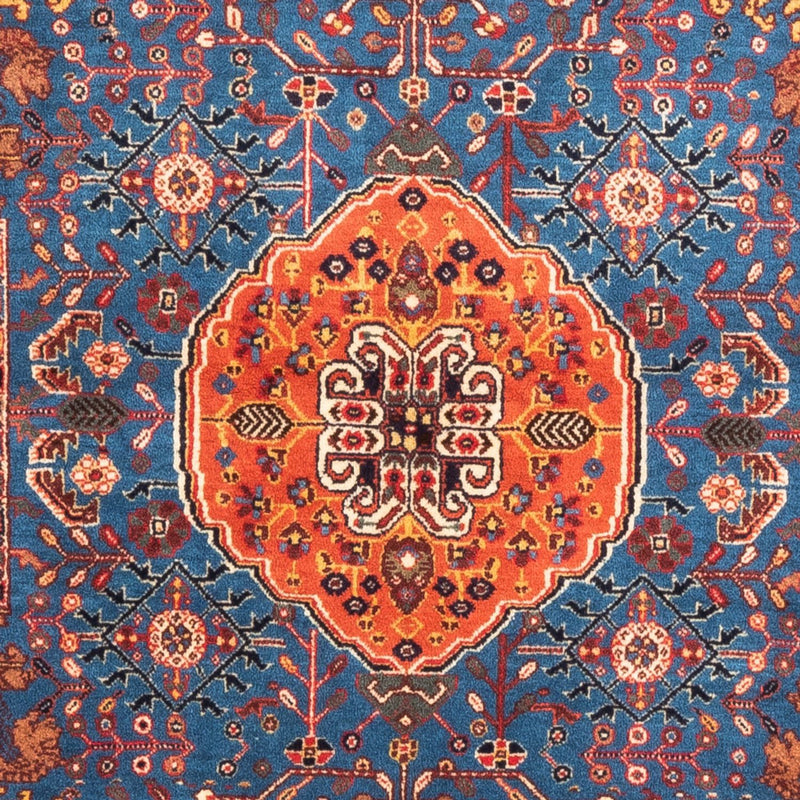 Alfombra persa - Nómada - 156 x 110 cm - azul