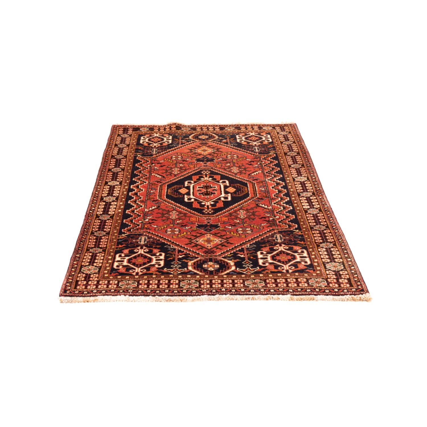 Alfombra persa - Nómada - 154 x 100 cm - óxido