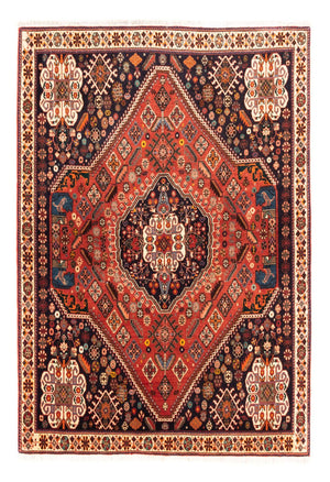 Alfombra persa - Nómada - 154 x 112 cm - rojo