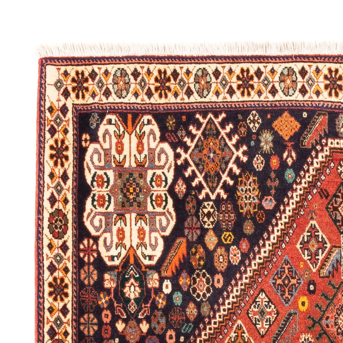 Alfombra persa - Nómada - 154 x 112 cm - rojo